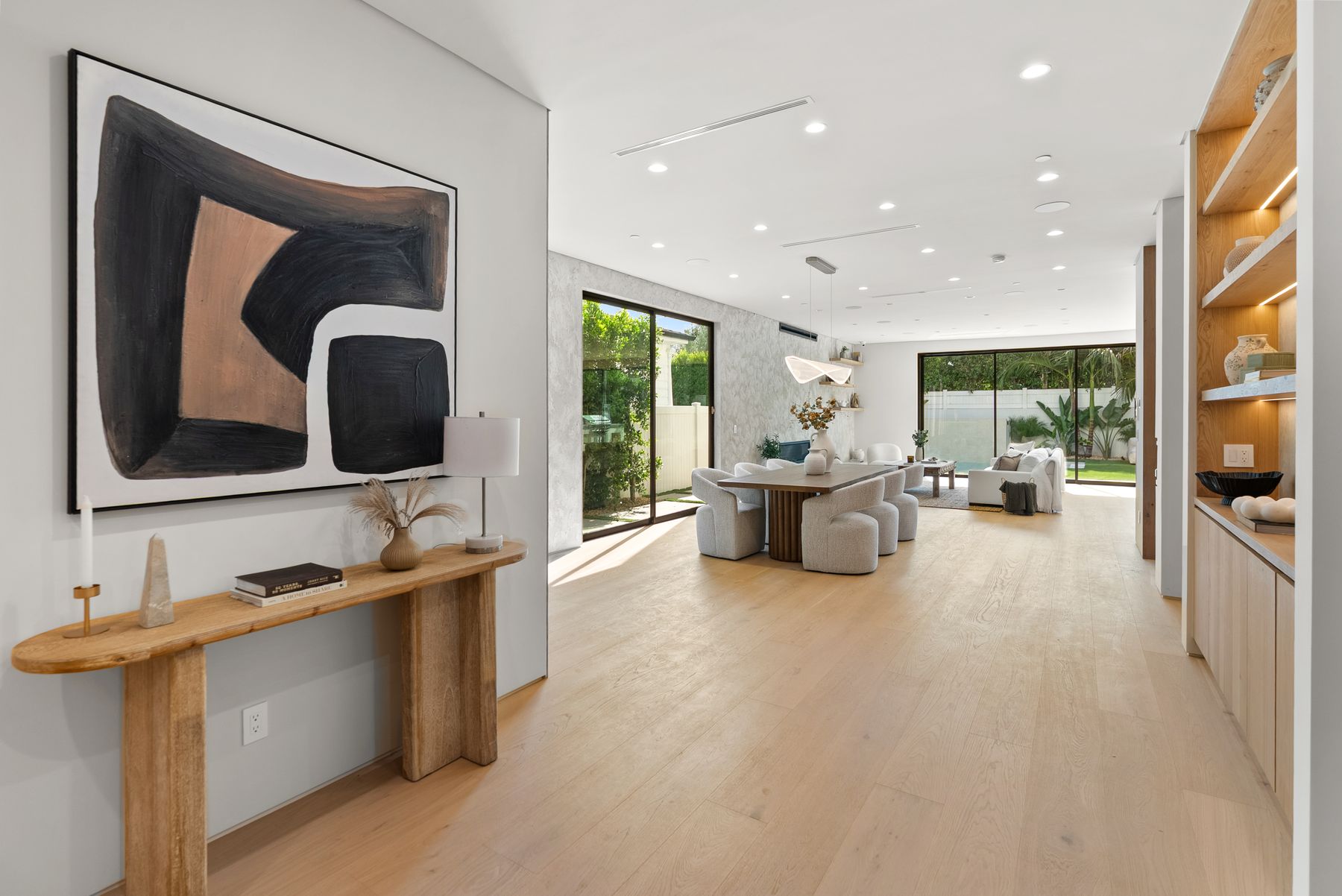 Luxury Home Builders custom home bright open-plan living space